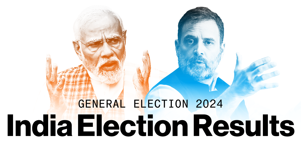 LOK SABHA RESULTS ON 4 JUNE 2024